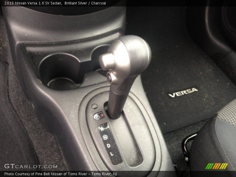 Brilliant Silver / Charcoal 2013 Nissan Versa 1.6 SV Sedan