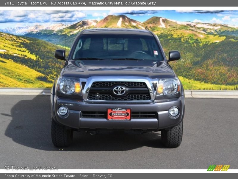 Magnetic Gray Metallic / Graphite Gray 2011 Toyota Tacoma V6 TRD Access Cab 4x4