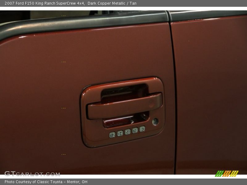 Dark Copper Metallic / Tan 2007 Ford F150 King Ranch SuperCrew 4x4