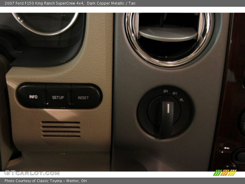 Dark Copper Metallic / Tan 2007 Ford F150 King Ranch SuperCrew 4x4