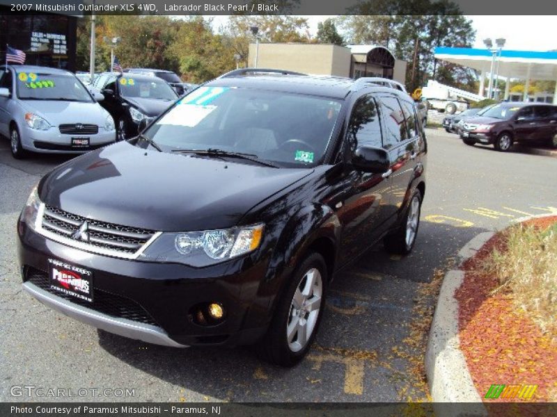Labrador Black Pearl / Black 2007 Mitsubishi Outlander XLS 4WD