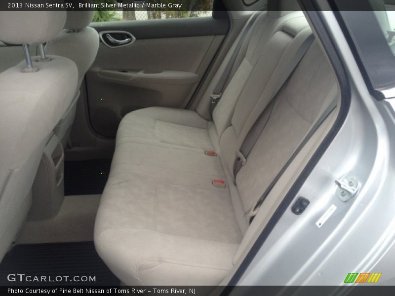 Brilliant Silver Metallic / Marble Gray 2013 Nissan Sentra SV