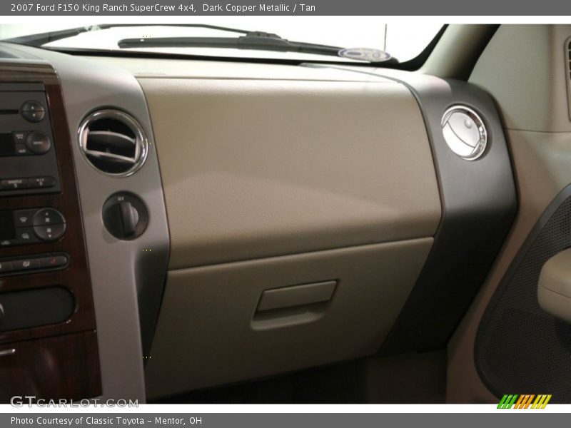 Dark Copper Metallic / Tan 2007 Ford F150 King Ranch SuperCrew 4x4