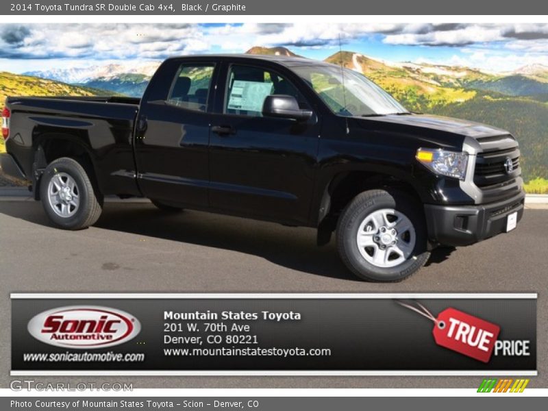 Black / Graphite 2014 Toyota Tundra SR Double Cab 4x4