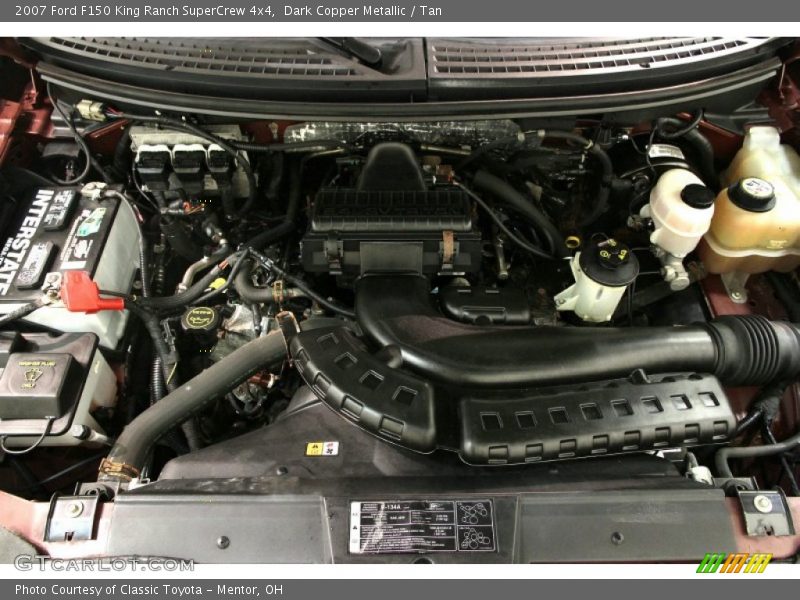  2007 F150 King Ranch SuperCrew 4x4 Engine - 5.4 Liter SOHC 24-Valve Triton V8