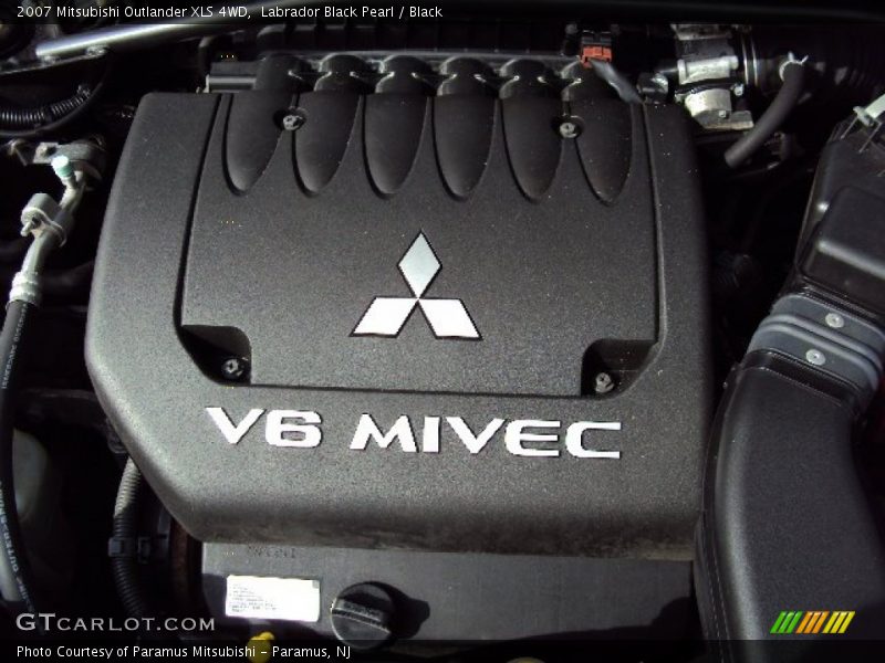 Labrador Black Pearl / Black 2007 Mitsubishi Outlander XLS 4WD