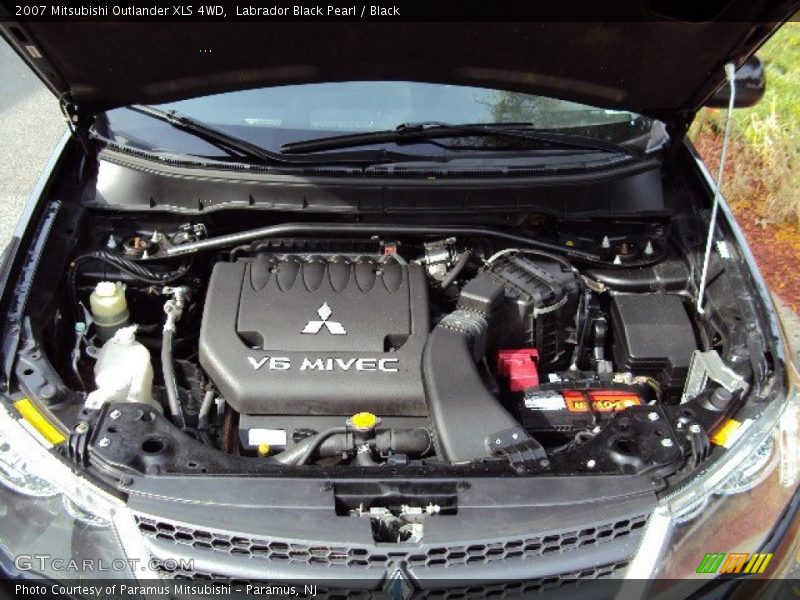 Labrador Black Pearl / Black 2007 Mitsubishi Outlander XLS 4WD