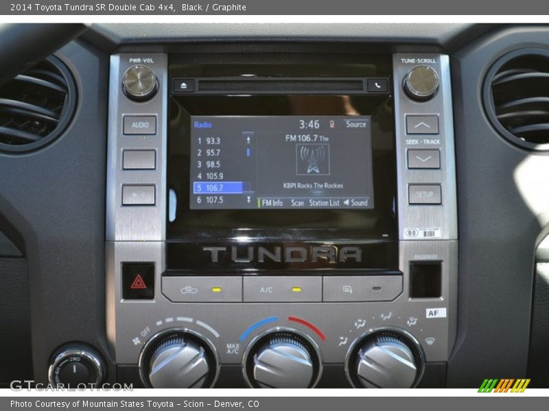 Black / Graphite 2014 Toyota Tundra SR Double Cab 4x4