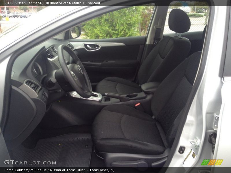 Brilliant Silver Metallic / Charcoal 2013 Nissan Sentra SR