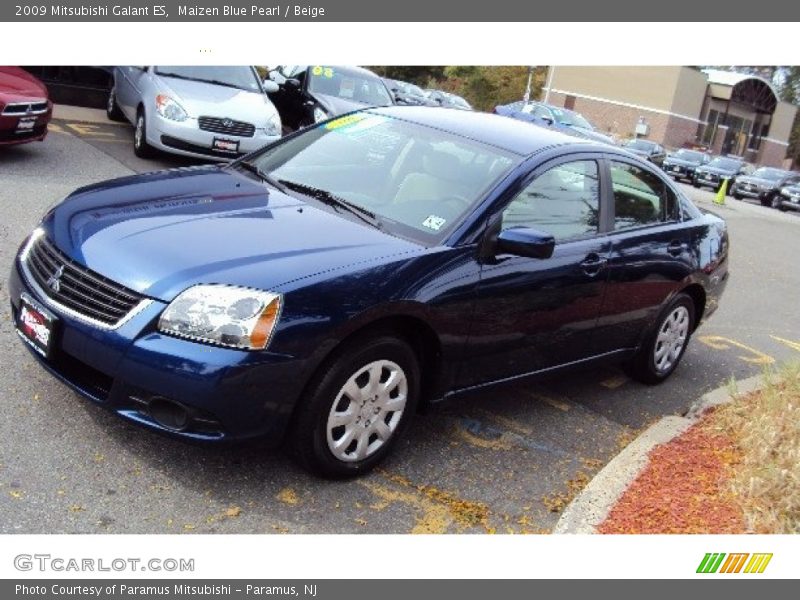 Maizen Blue Pearl / Beige 2009 Mitsubishi Galant ES