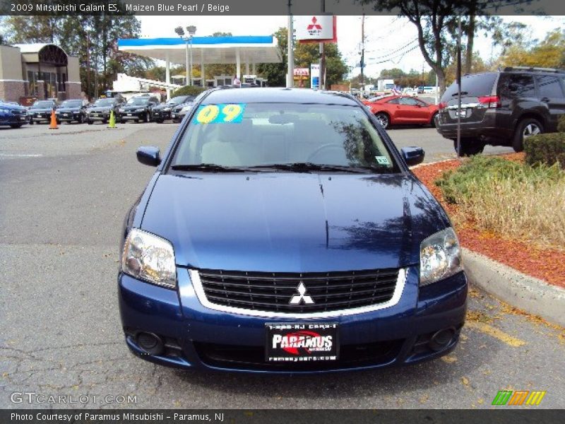 Maizen Blue Pearl / Beige 2009 Mitsubishi Galant ES