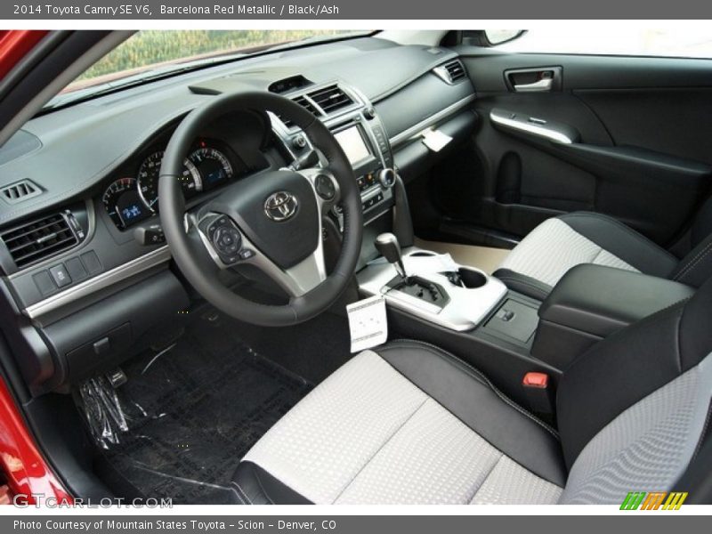  2014 Camry SE V6 Black/Ash Interior