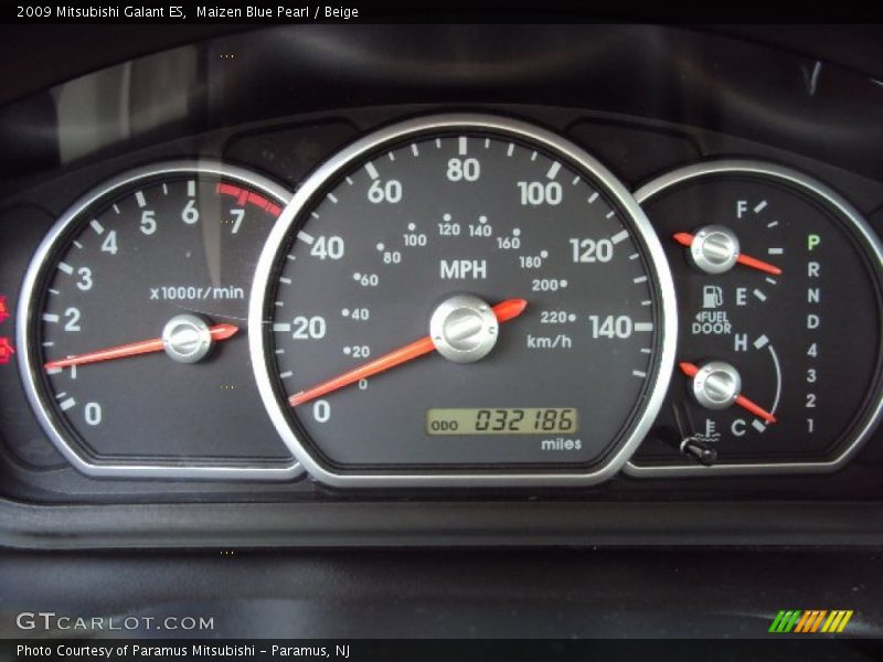 Maizen Blue Pearl / Beige 2009 Mitsubishi Galant ES