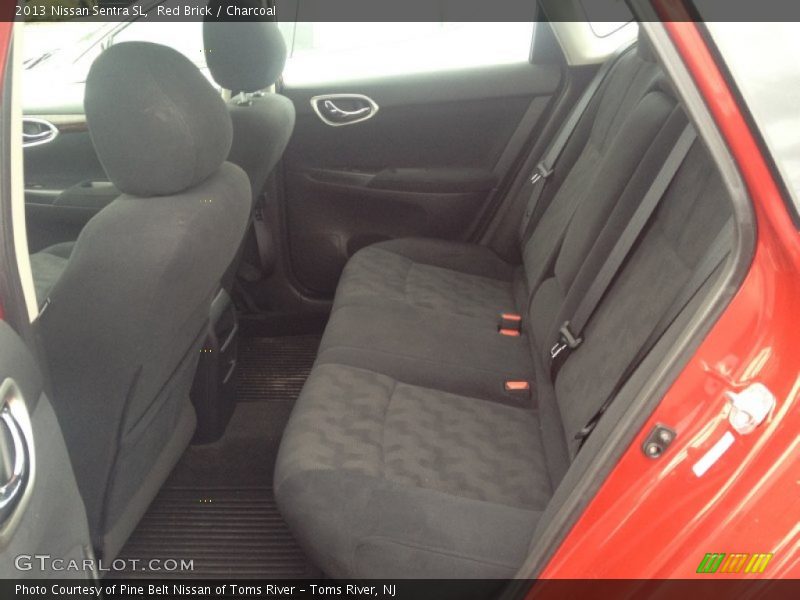 Red Brick / Charcoal 2013 Nissan Sentra SL