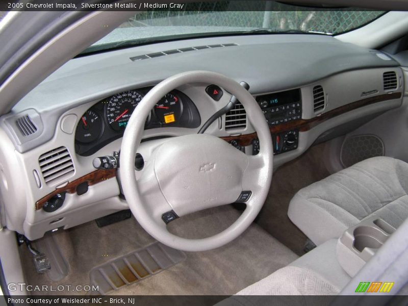 Silverstone Metallic / Medium Gray 2005 Chevrolet Impala