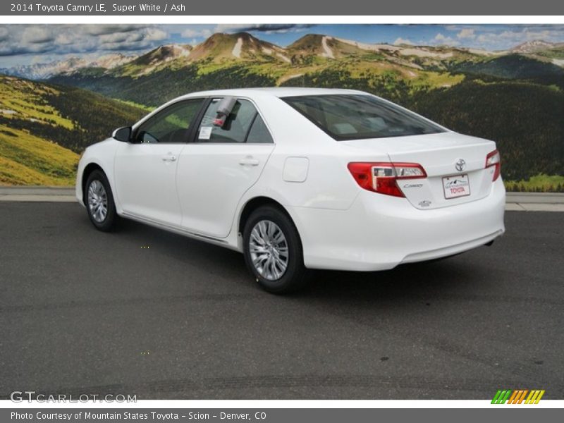 Super White / Ash 2014 Toyota Camry LE