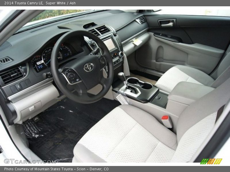 Super White / Ash 2014 Toyota Camry LE