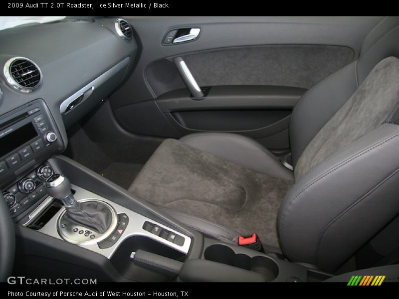 Ice Silver Metallic / Black 2009 Audi TT 2.0T Roadster