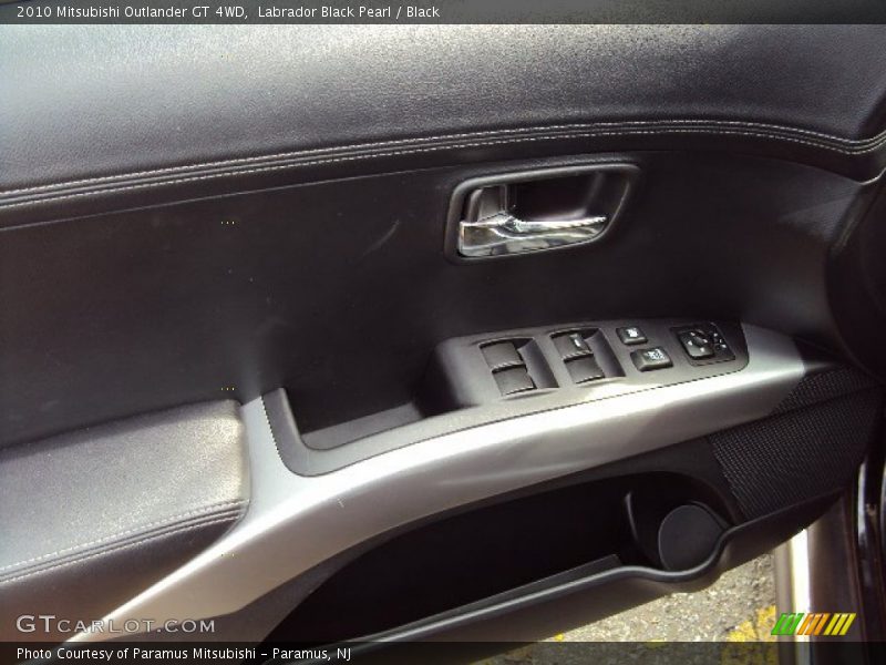 Labrador Black Pearl / Black 2010 Mitsubishi Outlander GT 4WD
