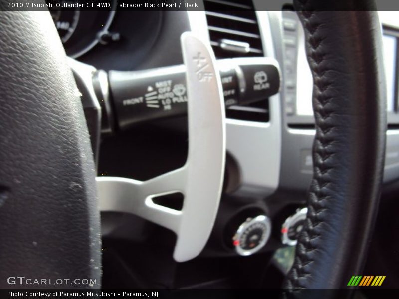 Labrador Black Pearl / Black 2010 Mitsubishi Outlander GT 4WD