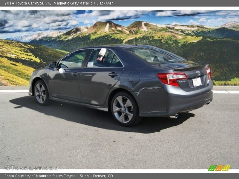 Magnetic Gray Metallic / Black/Ash 2014 Toyota Camry SE V6