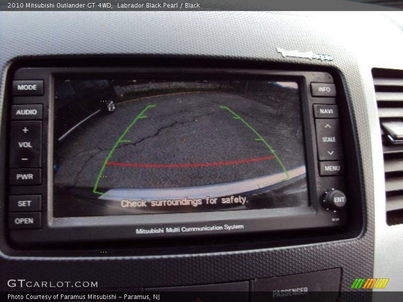 Labrador Black Pearl / Black 2010 Mitsubishi Outlander GT 4WD