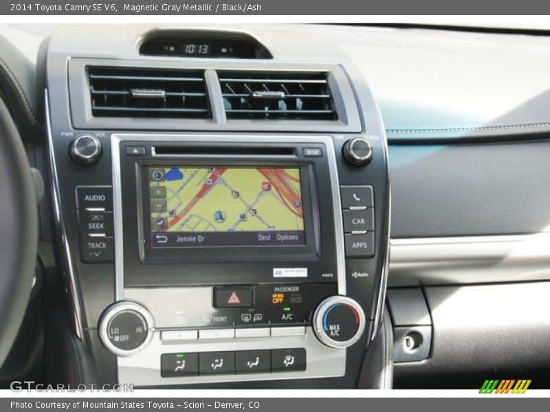 Magnetic Gray Metallic / Black/Ash 2014 Toyota Camry SE V6