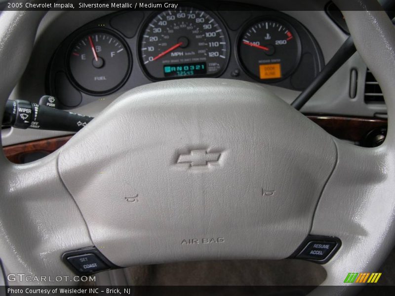 Silverstone Metallic / Medium Gray 2005 Chevrolet Impala