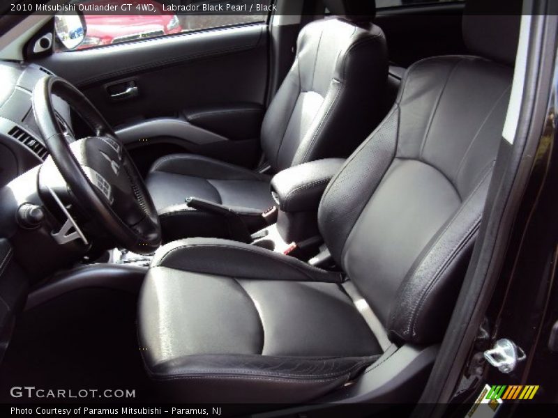 Labrador Black Pearl / Black 2010 Mitsubishi Outlander GT 4WD