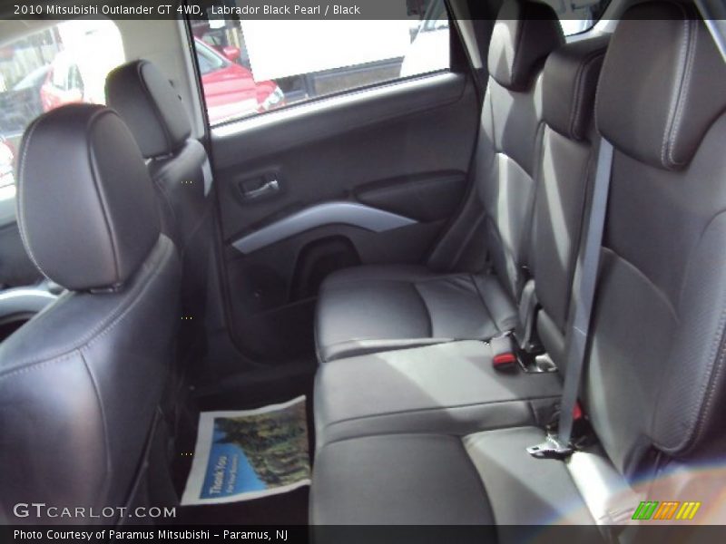 Labrador Black Pearl / Black 2010 Mitsubishi Outlander GT 4WD