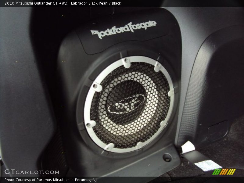 Labrador Black Pearl / Black 2010 Mitsubishi Outlander GT 4WD