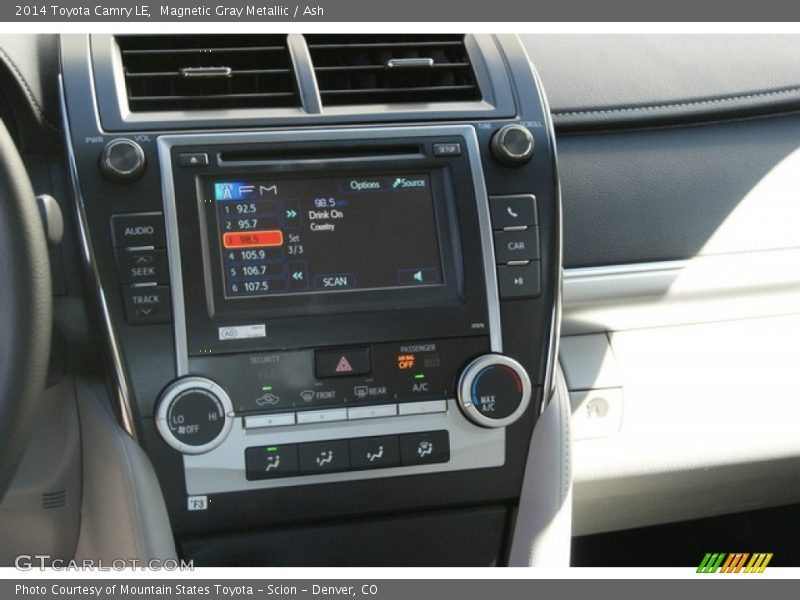 Magnetic Gray Metallic / Ash 2014 Toyota Camry LE