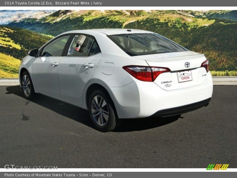 Blizzard Pearl White / Ivory 2014 Toyota Corolla LE Eco