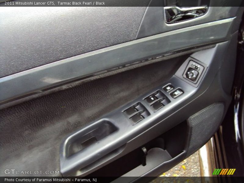 Tarmac Black Pearl / Black 2011 Mitsubishi Lancer GTS