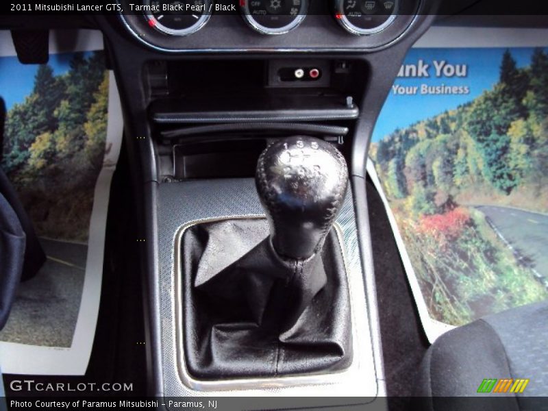 Tarmac Black Pearl / Black 2011 Mitsubishi Lancer GTS