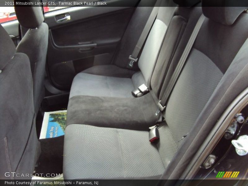 Tarmac Black Pearl / Black 2011 Mitsubishi Lancer GTS