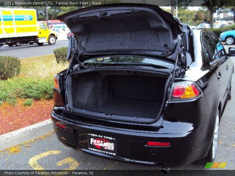 Tarmac Black Pearl / Black 2011 Mitsubishi Lancer GTS
