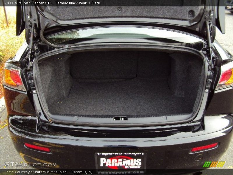 Tarmac Black Pearl / Black 2011 Mitsubishi Lancer GTS