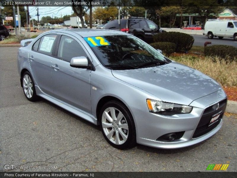 Front 3/4 View of 2012 Lancer GT