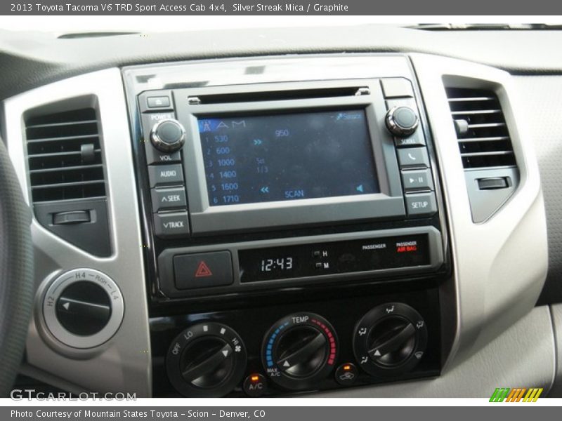Silver Streak Mica / Graphite 2013 Toyota Tacoma V6 TRD Sport Access Cab 4x4