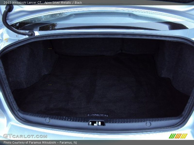 Apex Silver Metallic / Black 2012 Mitsubishi Lancer GT