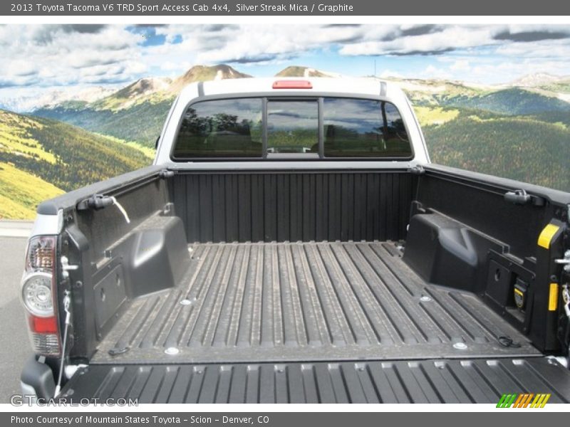 Silver Streak Mica / Graphite 2013 Toyota Tacoma V6 TRD Sport Access Cab 4x4