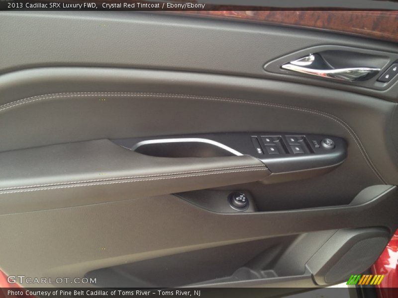 Crystal Red Tintcoat / Ebony/Ebony 2013 Cadillac SRX Luxury FWD