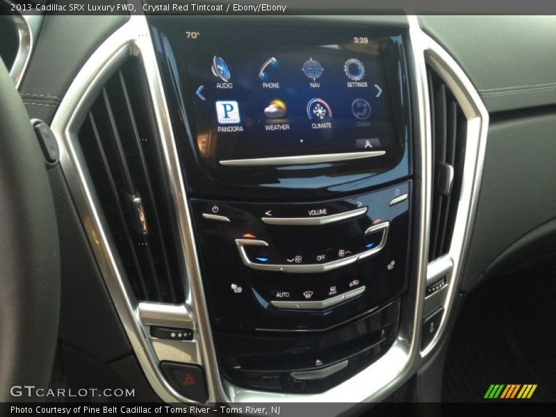Crystal Red Tintcoat / Ebony/Ebony 2013 Cadillac SRX Luxury FWD