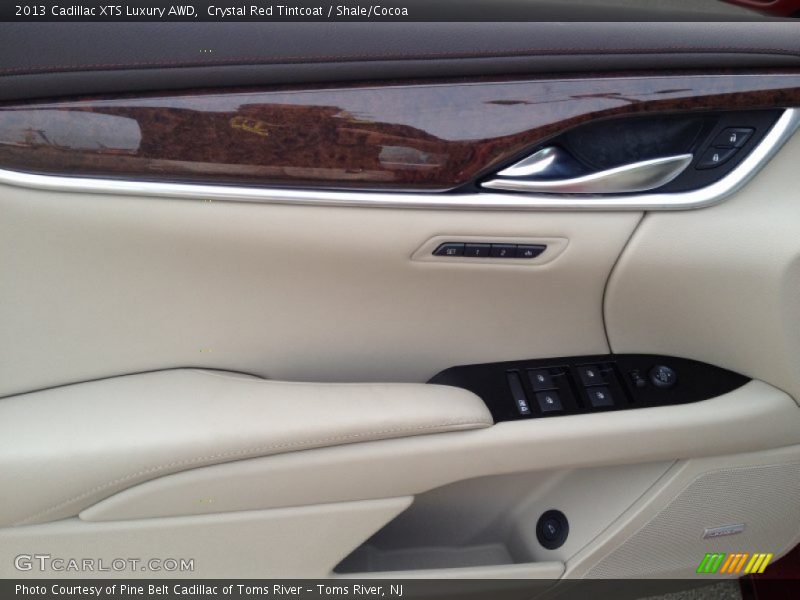 Crystal Red Tintcoat / Shale/Cocoa 2013 Cadillac XTS Luxury AWD