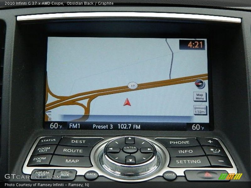 Obsidian Black / Graphite 2010 Infiniti G 37 x AWD Coupe