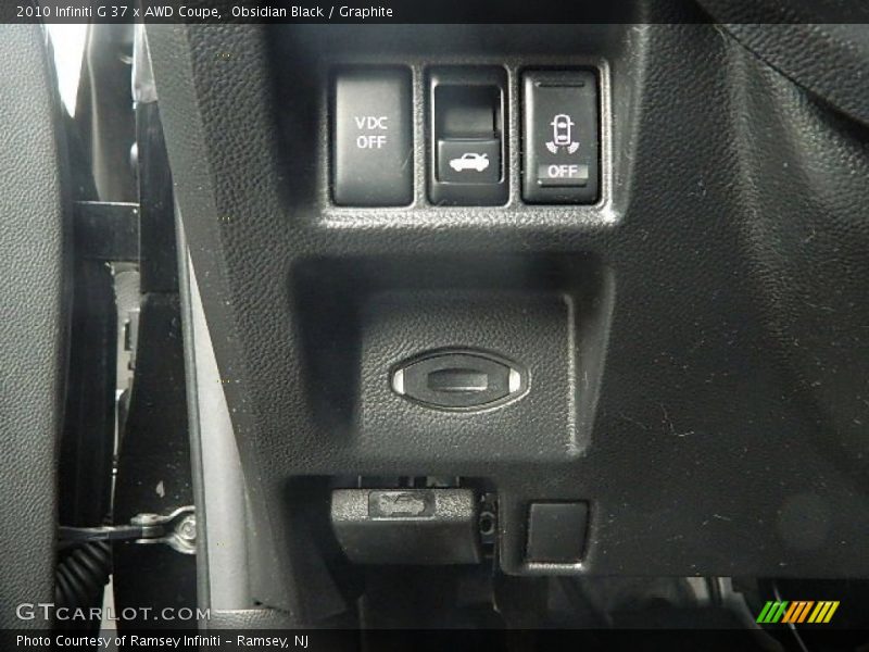 Obsidian Black / Graphite 2010 Infiniti G 37 x AWD Coupe