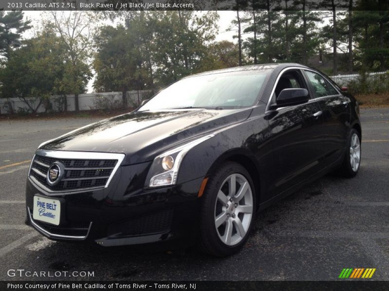 Black Raven / Jet Black/Jet Black Accents 2013 Cadillac ATS 2.5L