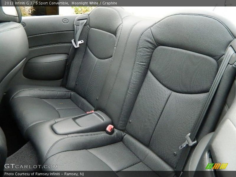 Moonlight White / Graphite 2013 Infiniti G 37 S Sport Convertible