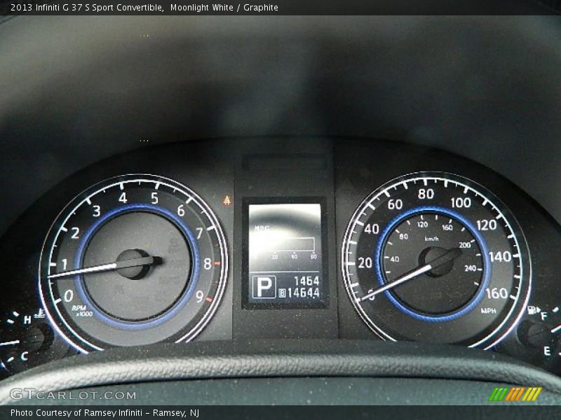 Moonlight White / Graphite 2013 Infiniti G 37 S Sport Convertible